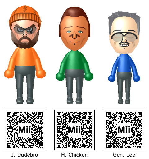 Dudebro Miis